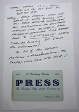 1961 Press Pass Spring Training MLB St Petersburg FL Mantle Maris Desegregation picture