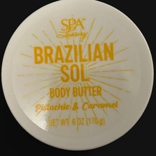 Spa Luxury Brazilian Sol Body Butter Pistachio & Caramel 6 oz picture