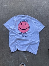 Vintage Single Stitch Screen Stars Best Shirt Mens L Wh Rejoice Smile Phil 4:4 picture