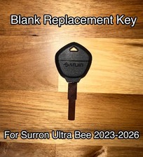 For Surron Ultra Bee 2023-2026 BLANK Key Replacement Key Spare Key UNCUT SUR-RON picture