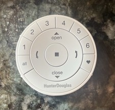 NEW Hunter Douglas Gen 1 & 2 Powerview Remote Control ONLY White - 1010512198 picture