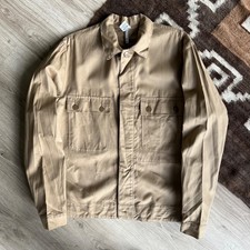 Vintage French German Chore Jacket Coyote Beige Sanfor Sz 50 Fits XL picture