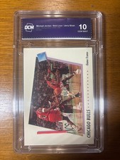 1992 Fleer Chicago Bulls Michael Jordan / Bob Love / Jerry Sloan #408 DCM 10 picture