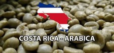 5 LB COSTA RICA, COSTA RICAN, UNROASTED GREEN COFFEE BEANS FIVE POUND - ARABICA  picture