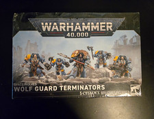 Games Workshop Warhammer 40K Space Wolves Wolf Guard Terminators Sealed x5 picture