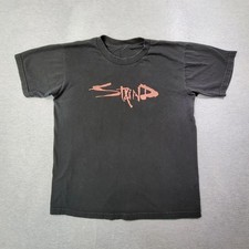 VTG Staind Dysfuntion T Shirt Black Made in USA Band Rock Fan Club picture