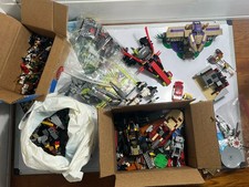 LEGO Ninjago Bulk Lot 4lbs – Rare Parts, Minifigures, Partial Sets + BONUS READ picture