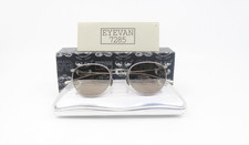EYEVAN 7285 #188 801 Light Gray Titanium Round New Sunglasses Frames picture