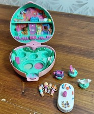 Vintage 1992 Polly Pocket Partytime Stampers 3 Stampers 4 figures No Cak G2U picture