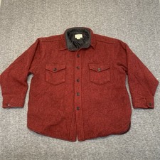 VINTAGE LL BEAN MENS FLANNEL SHACKLET NORTHWOODS GORE WIND STOPPER XL picture