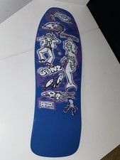 Unofficial Mark Gonzales Color My Friends Skateboard Deck Blue ~Only 50 Made COA picture