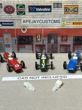 pair of 2 drivers for lesney matchbox no 52 brm & no 19 lotus ,CARS NOT INCLUDED picture