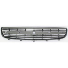 Grille For 2000-2005 Chevrolet Malibu 04-05 Classic Silver Gray Shell and Insert picture