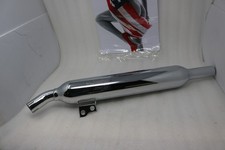 T2206366 NEW OEM 2008-2022 TRIUMPH BONNEVILLE SILENCER EXHAUST LEFT MUFFLER C4 picture