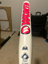 #6/600 Worth AT18 Alan Tanner Supercell Senior Softball Bat - 34'/25oz picture