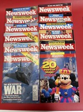 Vintage Newsweek Magazines Lot 12 1991 ( Jan - March) picture