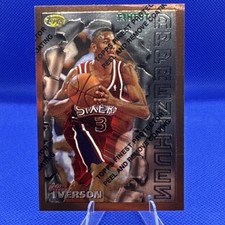 1996-97 Topps Finest - Common Bronze Allen Iverson #69 (RC) picture