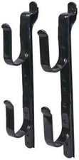 Heavy-Duty Truck Gun Rack - Versatile -  Black Metal picture