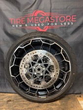 Take-off Harley Davidson CVO Spoke Wheel, Rotors &Tire Baggers CVO-SP-4041-19-1 picture