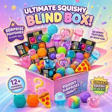 100+ Pieces Assorted Squishy Figures Blind Box Surprise Toys Slow Rising Soft  picture