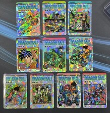 Dragon Ball Carddass Prism Card Lot of 10 Akira Toriyama Vintage Holo Set picture