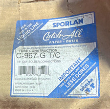 Sporlan Catch-All Filter-Drier C-967-G T/C 7/8 in ODF for HVAC/Refrig picture