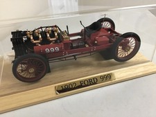 Exoto Danbury Mint 1902 Ford 999 Race Car+ Oldfield Book+Photo +Display Cse 1:18 picture