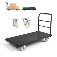 Uimoso Heavy Duty Industrial Platform Cart with 2000 lbs Capacity and Wheels picture