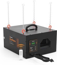 PuriSystems PuriCare 500 Hanging Air Filter Purifier w/Remote - 500CFM, 3-Speed picture