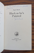 Black As He's Painted Ngaio Marsh signed association copy to John Ball 1974 1st  picture