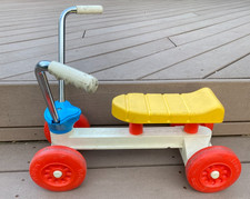 Vintage Playskool Tyke Bike toddler riding toy Scooter  picture