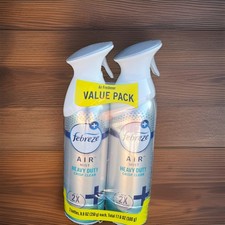 Febreze Air Freshener Value Pack Air Mist Heavy Duty Crisp Clean 8.8oz picture