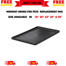 MidWest Homes for Pets Replacement Pan Leak Proof Dog Crate Tray Choose Size picture