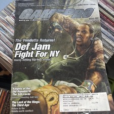 GamePro Issue 190 Def Jam Fight for NY Magazine Cover PS2 Xbox GameCube picture