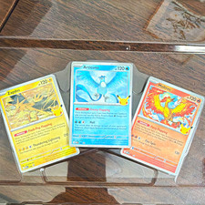 30th Celebration Bird Trio PROMO Zapdos/Articuno/Moltres 096/097/098 picture