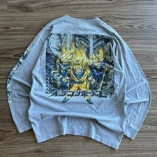 Vintage 90s/Y2K RARE Dragon Ball Z Long Sleeve Size Large some stains picture