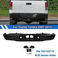 Step Rear Bumper Assembly Black Steel For Toyota Tundra 2007 2008-2013 TO1103115 picture