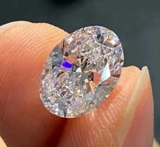 4.4 Carat Lab-Grown Diamond Oval Cut D Color VVS1 Clarity EGL Certified 5NSI picture