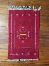 Authentic vintage Moroccan Berber rug 2’x3’ picture