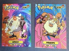 MANKEY X PRIMEAPE LOT - POKEMON KANTO CARDS TOP POKEDEX CCG FOIL picture