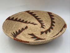 Native American Basket YOKUTS Tray  13-1/2