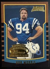 Rob Morris 2000 Bowman Rookie of the Year Promotion Colts Rc Rare SSP  picture