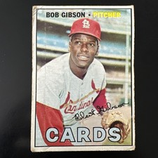 1967 Topps - Bob Gibson #210 - See Pics picture