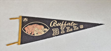 VINTAGE BUFFALO BILLS 1960 AFL FOOTBALL FULL-SIZE PENNANT - 33