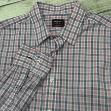 UNTUCKit Shirt Men M Slim Plaid Dolcetto Button Up Wrinkle Free Long Sleeve picture