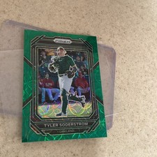 2023 Panini Prizm  TYLER SODERSTROM Green Scope Prizm /75  Baseball RC 💥⚾️💥 picture