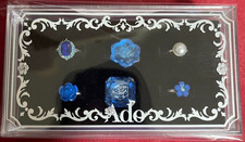 Ado Mona Lisa Ring Set Unisex Blue Rose Jewelry LIVE 2024 Limited Used picture