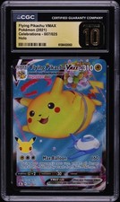 ✨✨ CGC Pristine 10 Flying Pikachu VMAX 007/025 Pokemon Celebrations 2021 picture