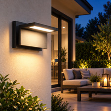 Outdoor LED Wall Light Waterproof 10W 3000K Exterior Wall Sconce Modern picture