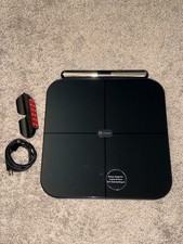 Hume Pod Black Digital Display Bathroom Scale Body Mass Monitor with USB Cable picture